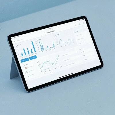 Digital interface of an annuity calculator, showing financial projections